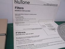NuTone 834 Round Microwave Range Hood Vent Aluminum Grease Filter Replacement