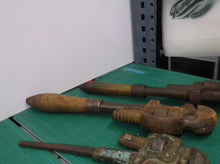 lot of 4 vintage adjustable pipe wrenches