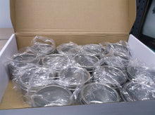 lot of 15 1 3/4 inch Deep Metal Tins - 2 1/2" diameter Round, 4 oz, Window Lid
