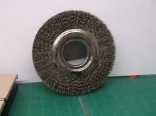 Advance Brush Medium Crimped Wire Wheel Brush, 7 D x 31/32 W, .012 Carbon Steel,