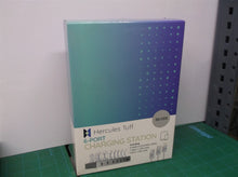 Hercules Tuff LED Charging Station for Multiple Devices 6 USB Fast Ports, SILVER