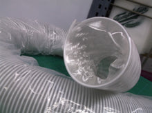 8' 2.5 flexable reinforsed hose with clamps