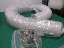8' 2.5 flexable reinforsed hose with clamps