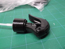 Lot of 6 150ml white bottles with 12 black pump spray nozzles