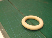 20Pcs Wooden Rings for Crafts, 55mm - Smooth Unfinished Macrame Rings
