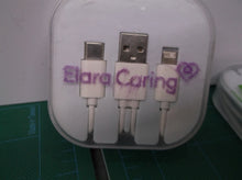 (4) USB to apple & type c cables