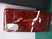 BURGA Phone Case Compatible with Samsung Galaxy S20 Plus - Iconic Ruby Red Marbl