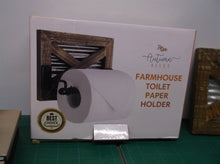 Autumn Alley Rustic Farmhouse Toilet Paper Holder - Farmhouse Bathroom Country D
