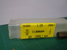 15/16" Cobalt High Speed Steel -1/2" Reduced Shank w/3 Flats Drill - USA
