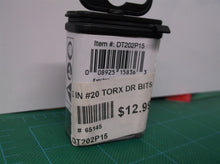 (15) NEW FREUD DIABLO #20 T20 TORX 2" SCREWDRIVER DRILL INSERT BITS DT202P15
