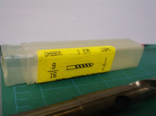 9/16" Cobalt High Speed Steel -1/2" Reduced Shank w/3 Flats Drill - USA