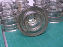 5 ARMSTRON Clear Glass Insulator Marked DP1 Made in U.S.A.