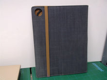 Lifeworks Denim Jacket Slim Folio Case/Stand For 7-8" Tablets Navy / Tan Inside