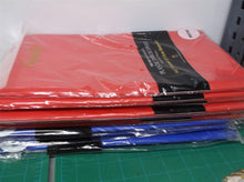 11-Pack Heavy Duty Plastic Table Covers Tablecloth Reusable Round 84" 5 Dark Blu