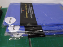 11-Pack Heavy Duty Plastic Table Covers Tablecloth Reusable Round 84" 5 Dark Blu