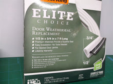 Frost King Elite Choice Door Weatherseal Replacement 1/2" x 3/4" x 7' Long White
