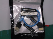 Kondor Blue HDMI TO HDMI 16" BRAIDED CABLE FOR ON-CAMERA MONITORS