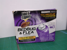 Hot Shot Bedbug, Flea, Lice & Tick Fogger w/ Nylar 3 Can Pack 2 oz Ea Sealed Box