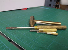 Copper Hammer Home Golden Hammer 6 in 1 Multifunction Brass Hammer & Screwdriver