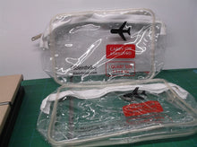 TSA Approved Clear Travel Toiletry Bag Quart Size 3-1-1 (2PACK)