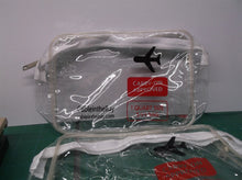 TSA Approved Clear Travel Toiletry Bag Quart Size 3-1-1 (2PACK)