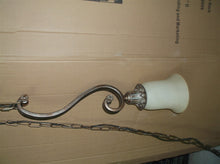 21" hanging lamp with 10' of chain and 15' of cord