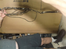 21" hanging lamp with 10' of chain and 15' of cord