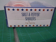 Red,White & blue Salt/Pepper Shakers,