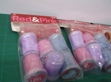 Red & Pink Noise Putty Slime 31 pcs