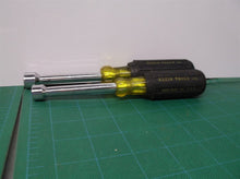 2-KLEIN TOOLS 3/8" & 7/16" HOLLOW SHAFT NUT DRIVERS #630 MADE IN THE U.S.A