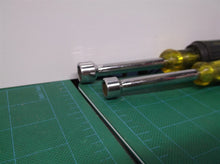 2-KLEIN TOOLS 3/8" & 7/16" HOLLOW SHAFT NUT DRIVERS #630 MADE IN THE U.S.A