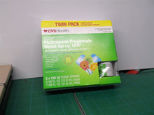 CVS TWINPACK of Fluticasone Propionate Nasal Spray, 2 X 120 Sprays Exp 11/2024