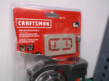 CRAFTSMAN 6PC. DOOR LOCK INSTALLATION KIT CMAH1WDL missing drill bit