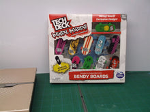 Tech Deck Bendy Boards 10 Pack Rubberized-Fingerboards With Exclusive NEW