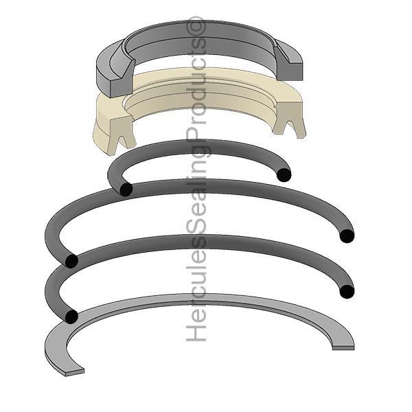 Log Hog Aftrmrkt 37-06-05 HD Hydraulic Cylinder Seal Kit