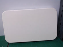 2012s10-86r LED Exit Sign, AC, White, 1/Each Exit single dide green or red no ba