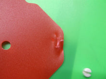 2012s10-86r LED Exit Sign, AC, White, 1/Each Exit single dide green or red no ba