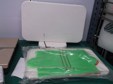 2103s10-86r LED Exit Sign, AC, White, 1/Each Exit single dide green or red with