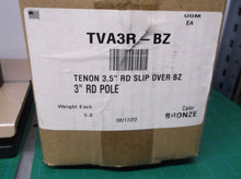 3 Inch Round Pole Top Tenon Mount Techlight TVA3R-BZ Bronze/Brown 2"x3" id openi