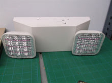 LED Emergency Lighs with Battery Backup, Commercial Emergency Light, Two Heads A