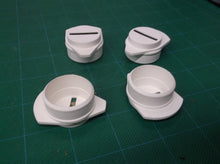 (4) Anthony 20-15026-0001 T-8 End Caps White