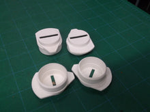 (4) Anthony 20-15026-0001 T-8 End Caps White