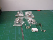 (10) T4-T5 Hera Fixing Clips & (5)Connectors w Screws for EL/LED/MC Holder Brack