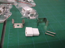 (10) T4-T5 Hera Fixing Clips & (5)Connectors w Screws for EL/LED/MC Holder Brack