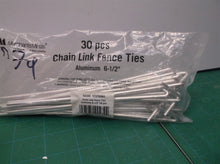 Aluminum Metal Tie For Chain-link Fence 30-Pack