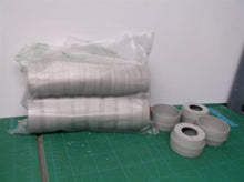 FLUORESCENT LAMP END CAP LOT OF 20 - light gray