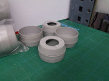 FLUORESCENT LAMP END CAP LOT OF 20 - light gray