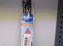 AIZESI Spring Tension Curtain Rods Short Tension Rod (Black, 16" to 28"-2Pcs)