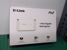 D-Link DPE-301GI Gigabit PoE+ Injector, 30 Watts, 802.3af/at Compliant