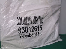 Columbia Lighting, 93012615, Y-Hook-End 5 FT Adjustable Cable Hanger